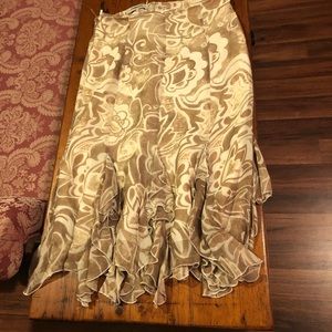 Silk skirt